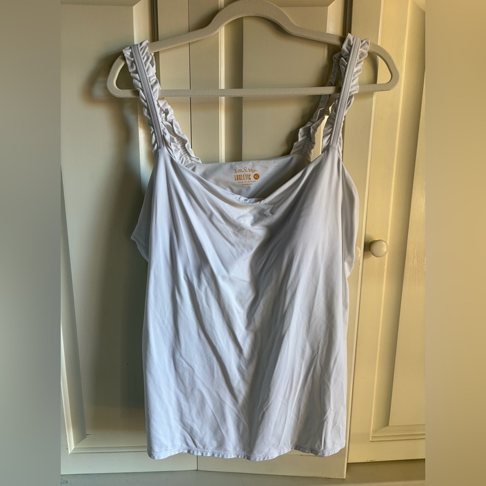 Lilly Pulitzer Active Ruffle Tank